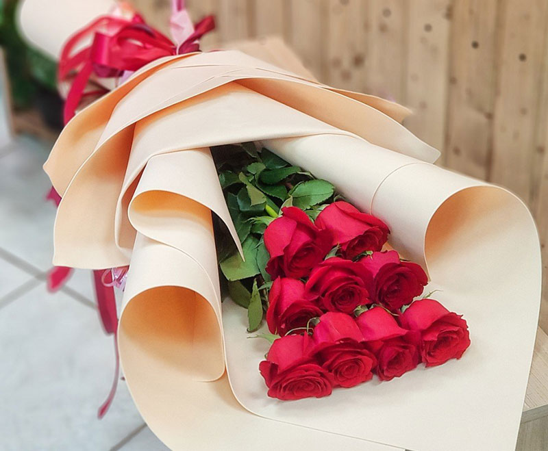 Оформление роз: как красиво упаковать букет блог интернет - магазинаАртфлора