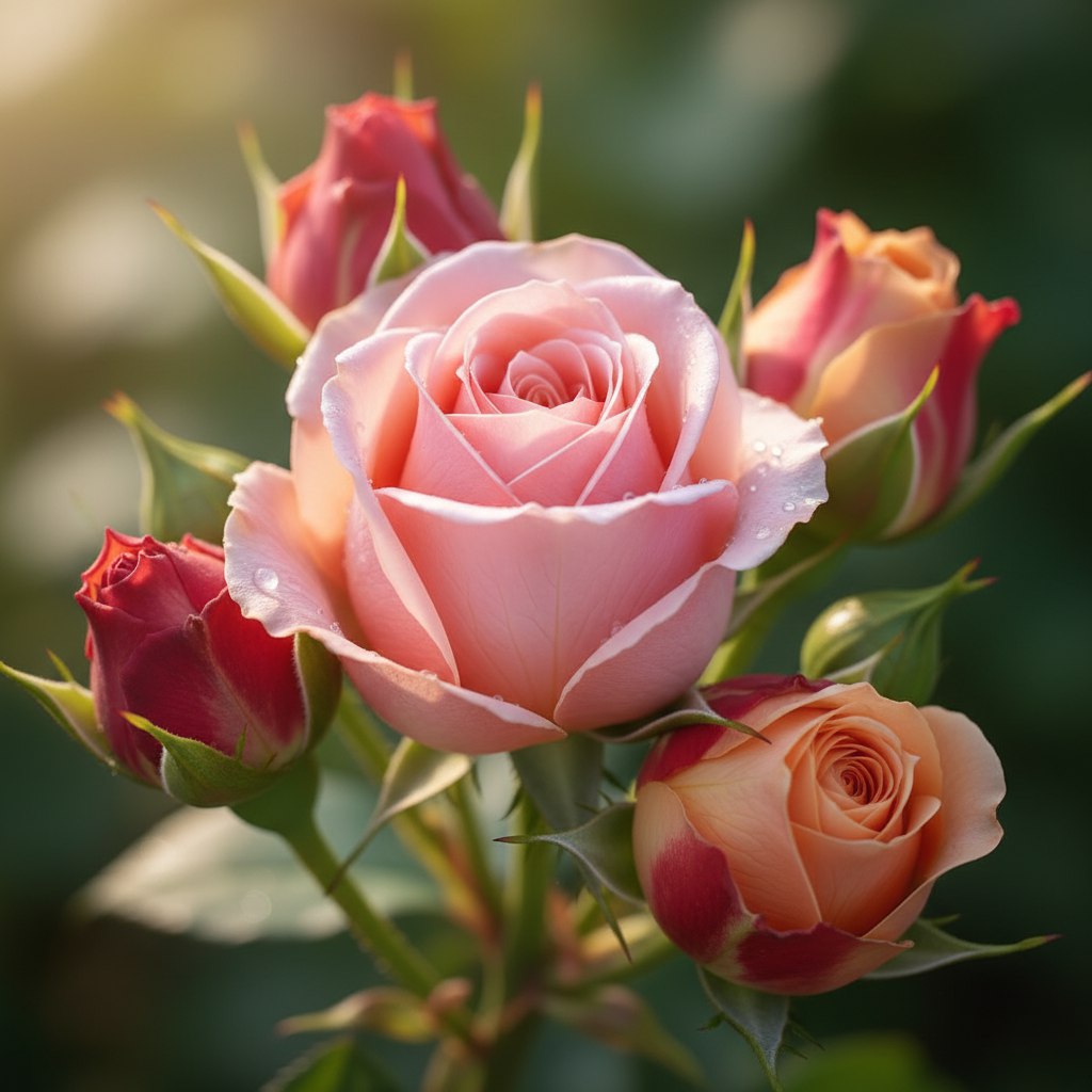 Бутон цветка