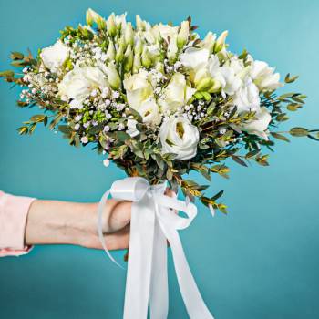 Летние свадебные букеты - 50+ торжественных фото примеров и советы по выбору букета невесты
