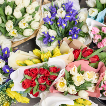 Советы по выбору корзины с цветами на 8 марта