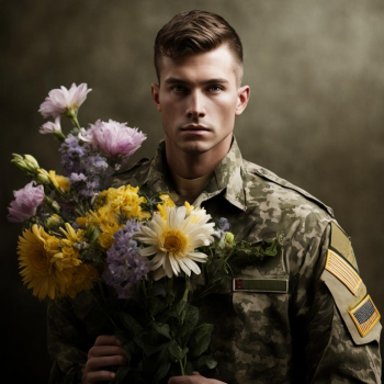 Женский взгляд: какие цветы выбрать для мужчины военного на 23 февраля