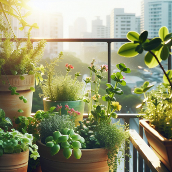 Цветы для пыльного городского балкона: какие растения подойдут