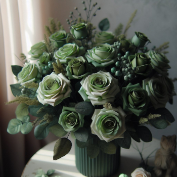 Зелёные розы: сорта, описания и фото