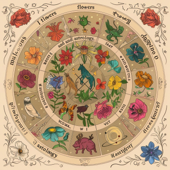 Как цветы связаны с астрологией?