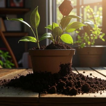 Инструкция по замене почвы в горшке для цветов: шаг за шагом к здоровому росту растений