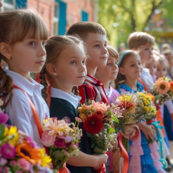 Надо ли старшеклассникам дарить учителю цветы на 1 Сентября?