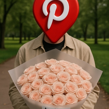 Если бы Pinterest был человеком, он бы дарил такие букеты