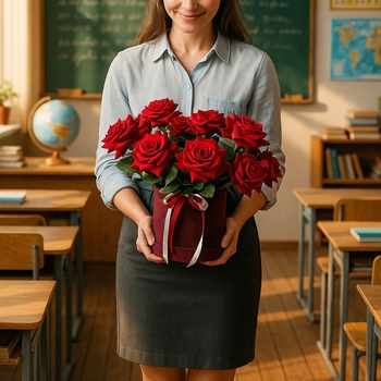Как выбрать букет для молодой учительницы и для учителя со стажем на День учителя