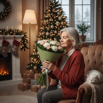 Дарят ли цветы на Новый год и что принято дарить?