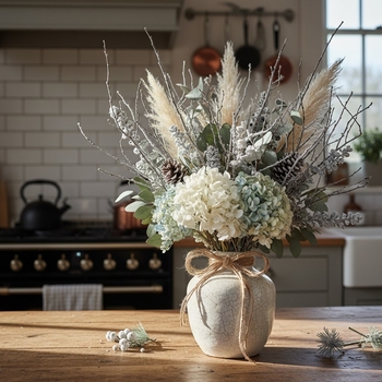 История сухих зимних букетов