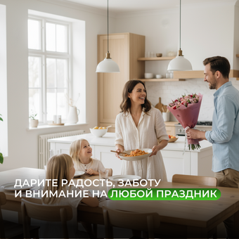 Букет из кустовых роз, альстромерий и роз Кения - S