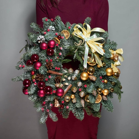 Новогодний венок XL