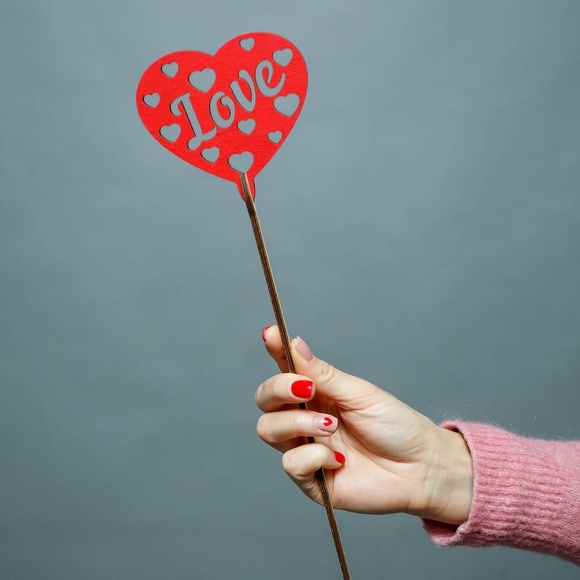 Набор размер L с букетом 35 красных роз Кения (50 см)