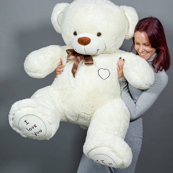 Медведь 150 см Молочный