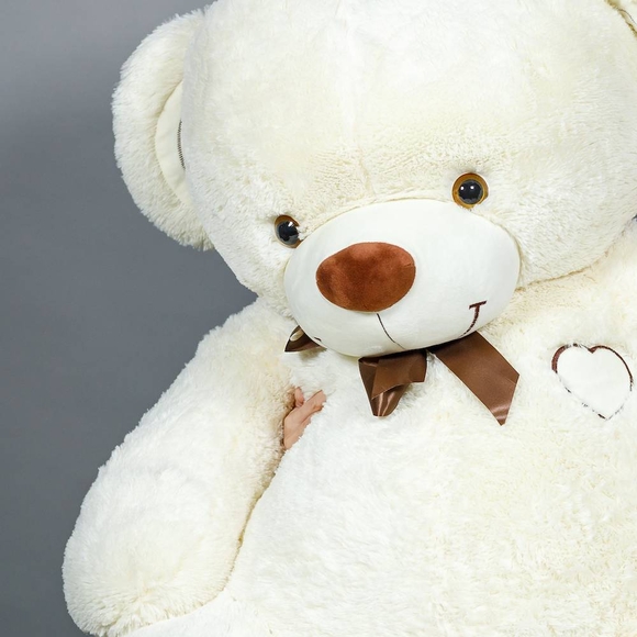 Медведь180 см Молочный