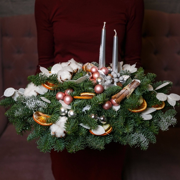 Новогодняя композиция - L