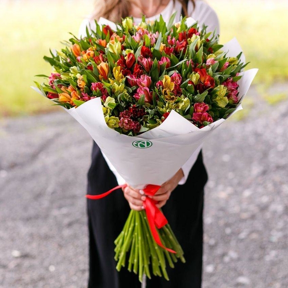 51 альстромерия микс