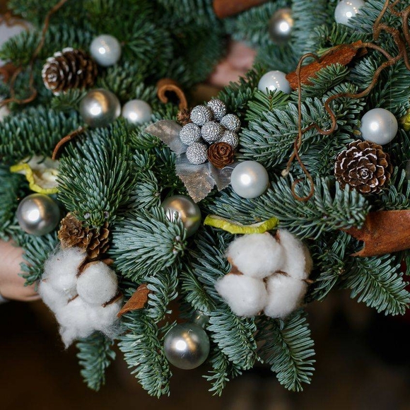 Новогодний венок M