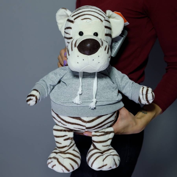 Игрушка мягкая "тигренок Бонни в толстовке" 30 см