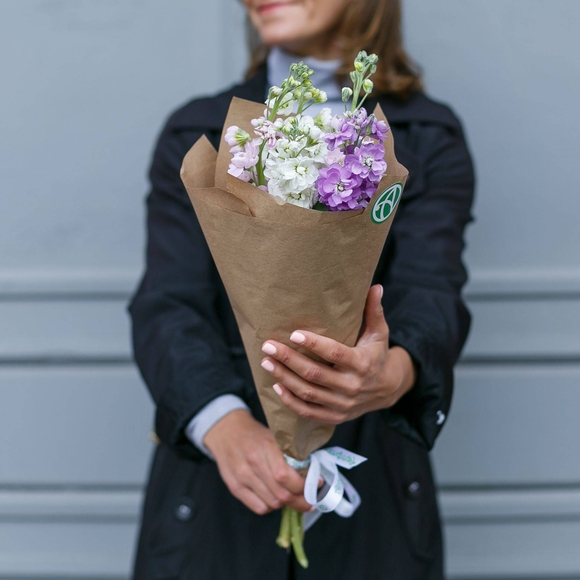 Букет из 5 маттиол микс