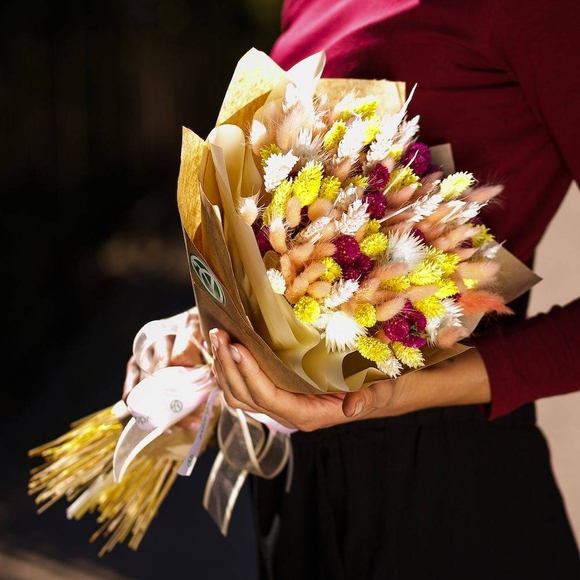 Букет из сухоцветов - S