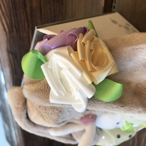 Зайка Ми в платье с маленьким зайкой (малыш) 15 см