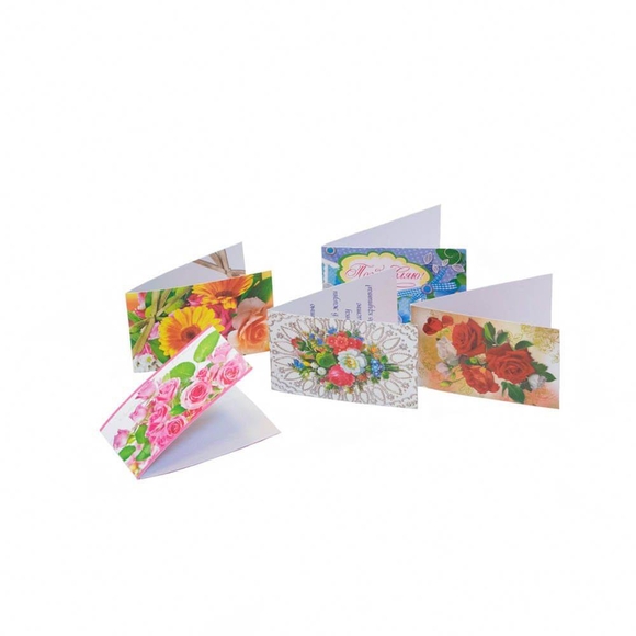 Мини-открытка к букету