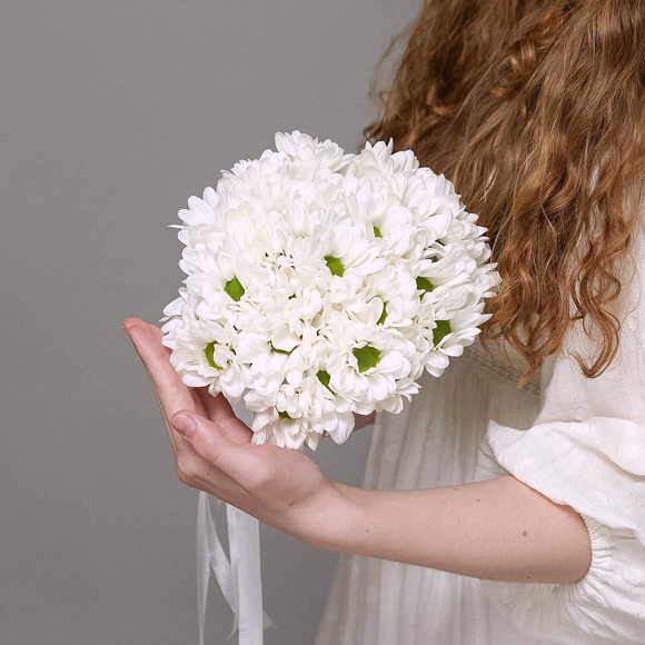 Букет невесты из ромашек