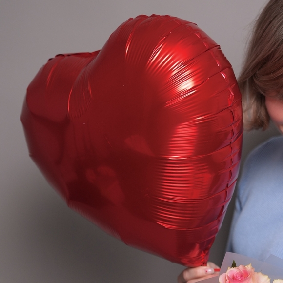 Набор размер S со светло-розовыми букетом-комплиментом в корейской упаковке