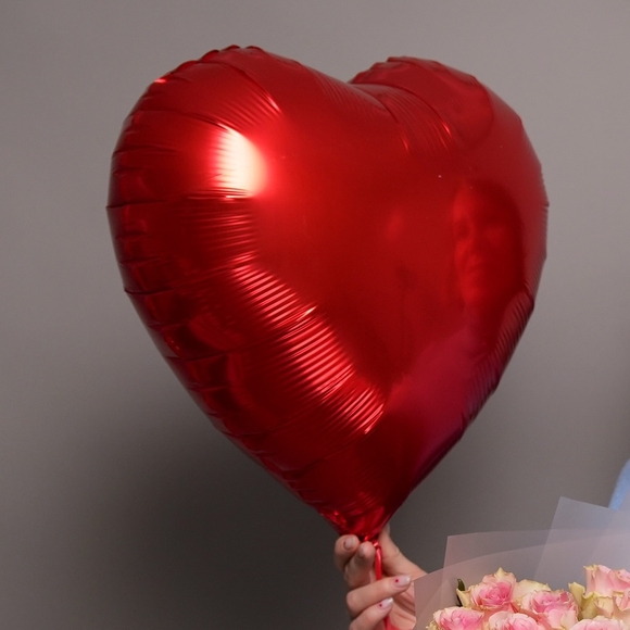 Набор размер L с букетом 35 светло-розовых роз Кения (50 см) в корейской матовой упаковке