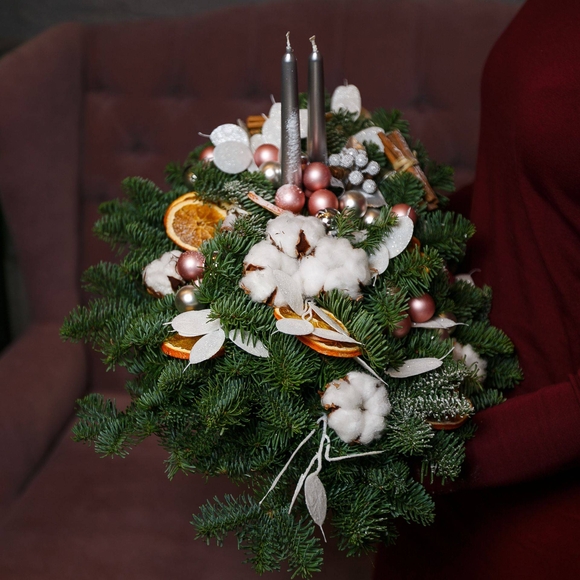 Новогодняя композиция - L