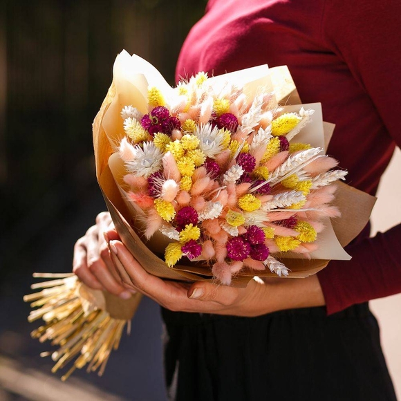 Букет из сухоцветов - S