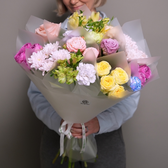 Дофаминовый букет в корейской упаковке