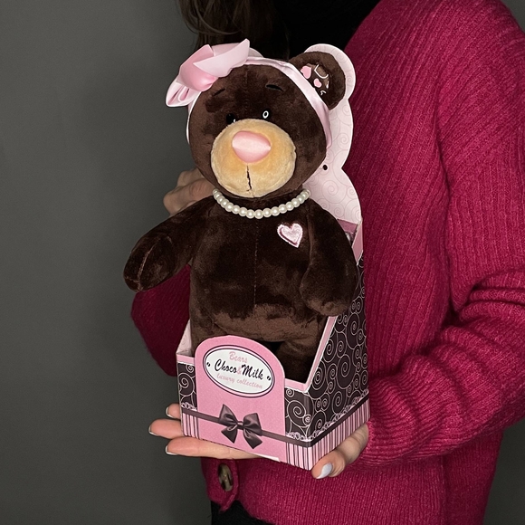 Мишка Milk стоит (25 см)