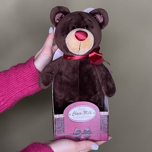 Мишка Choco стоит (25 см)