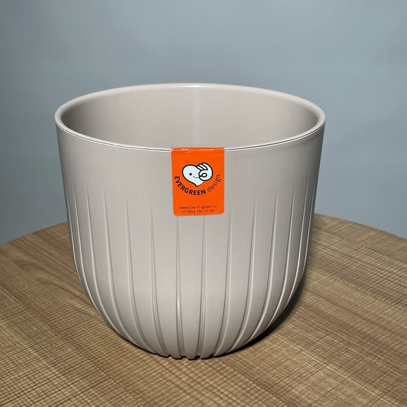 Кашпо пластик фраппе (В19х Д21)