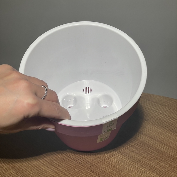 Пластиковый горшок Протея 2,3 л розовый