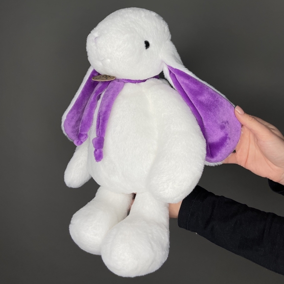Игрушка Кролик 38 см белый