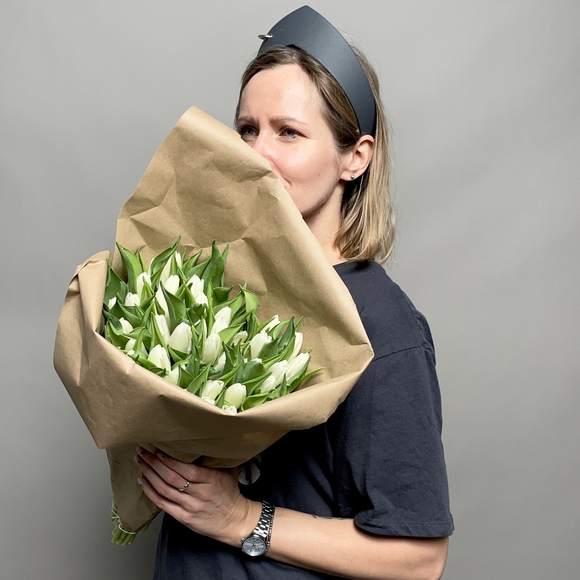 Охапка тюльпанов белых (Голландия)