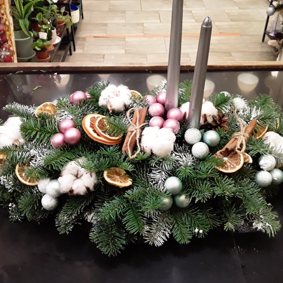 Новогодняя композиция - L