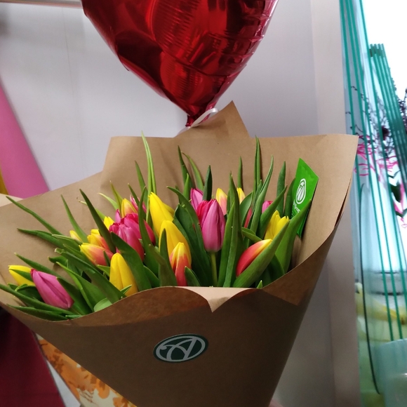 35 тюльпанов микс