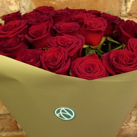Букет из 35 красных розы 40 см (РФ)