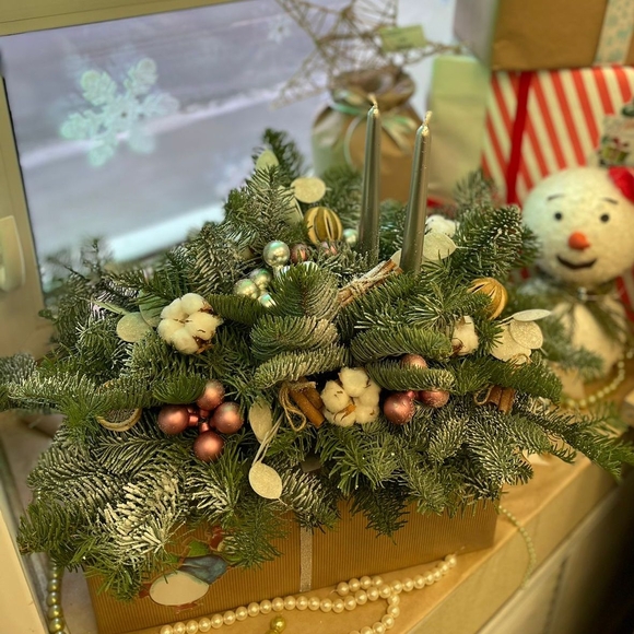 Новогодняя композиция - L