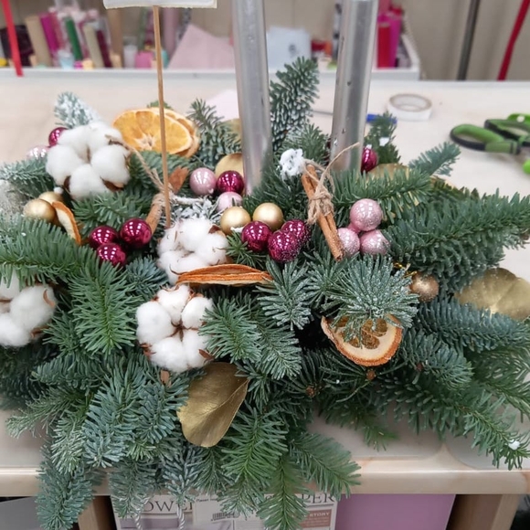 Новогодняя композиция - L