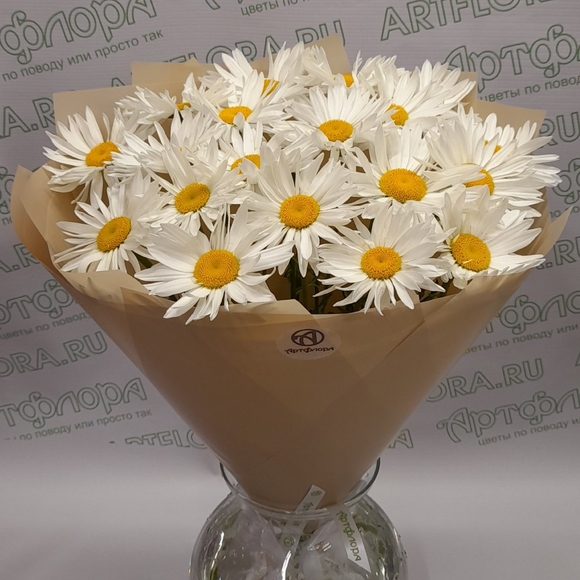 Букет из 25 ромашек